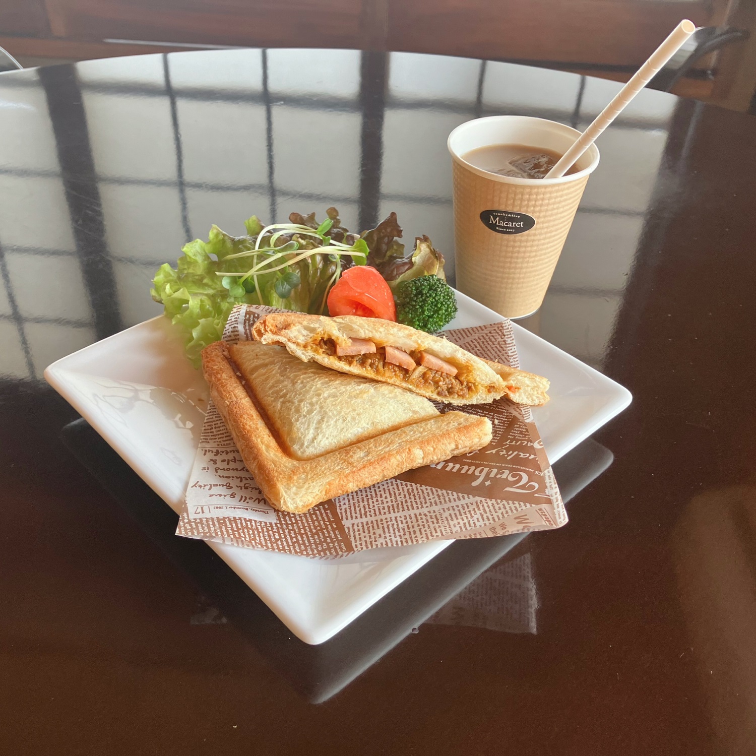 マカレ-ホットカレーサンド